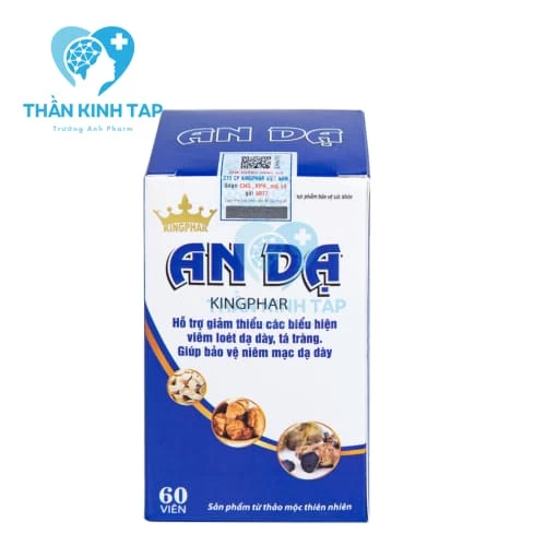 An Dạ Kingphar - Làm giảm thiểu viêm loét dạ dày, tá tràng